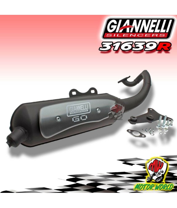 YAMAHA AEROX 50 95/11 MARMITTA GIANNELLI GO 31639R - SCARICO - SILENZIATORE