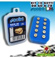 Carburatore Ugelli Principali Set 60-78 POLINI BOCCHETTA principale 6mm PER CAR
