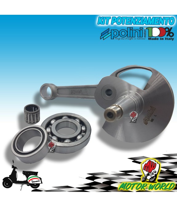 ALBERO CORSA LUNGA POLINI 210.0063 GTR PX 150 Vespa PX E VLX1T 1978-1985