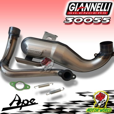 30055 MARMITTA GIANNELLI APE 50 corsa corta 90 102 110 cc TM FL FL2 SCARICO