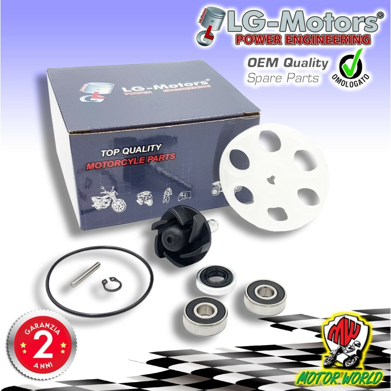 KIT REVISIONE POMPA ACQUA SCOOTER YAMAHA AEROX 50 2T LC