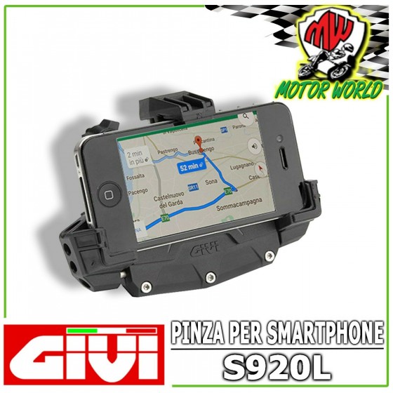 SUPPORTO S920L PORTA SMARTPHONE MOTO SCOOTER BICI ATV GIVI UNIVERSALE