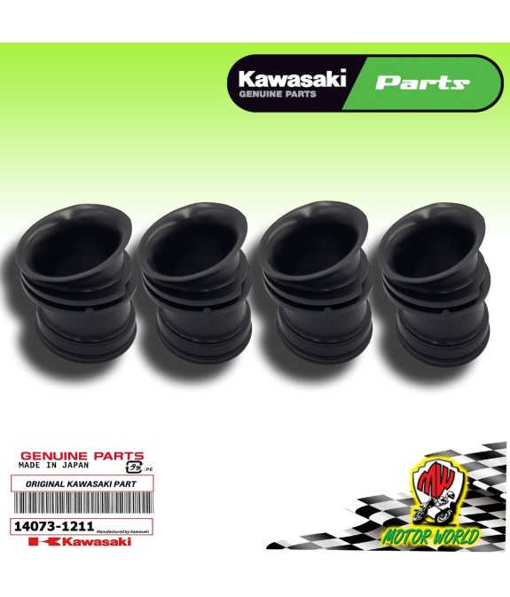 COLLETTORI COLLETTORE ASPIRAZIONE IN GOMMA KAWASAKI GPX R 600 1988 1989 1990