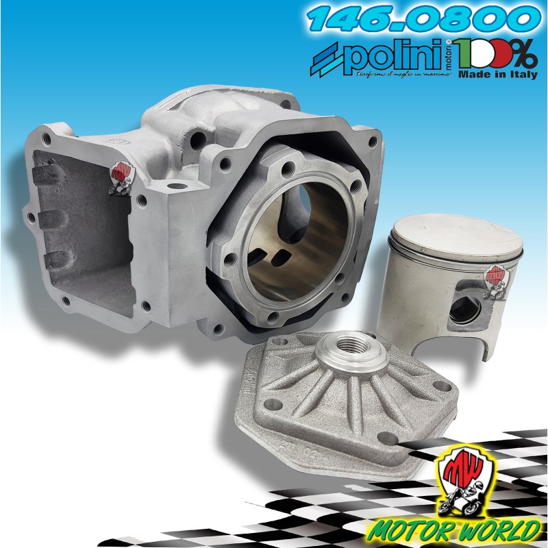 146.0800 KIT CILINDRO BIG BORE 164 POLINI HM 125 CRE - DERAPAGE