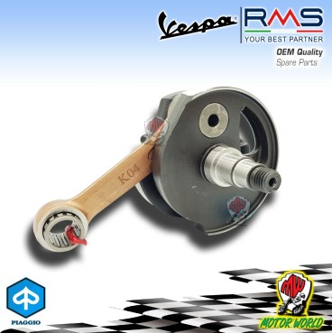 100010250 Albero motore PIAGGIO  VESPA PRIMAVERA 125 1983 CONO 19