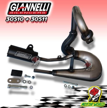 GIANNELLI KIT EXHAUST VINTAGE PIAGGIO VESPA PK-HP-XL 50 MARMITTA