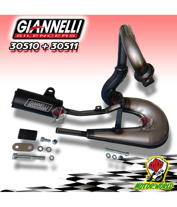 GIANNELLI KIT EXHAUST VINTAGE PIAGGIO VESPA PK-HP-XL 50 MARMITTA