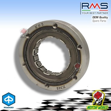 100300400 RUOTA LIBERA AVVIAMENTO RMS PIAGGIO X8  250 2005 2006 2007 2008