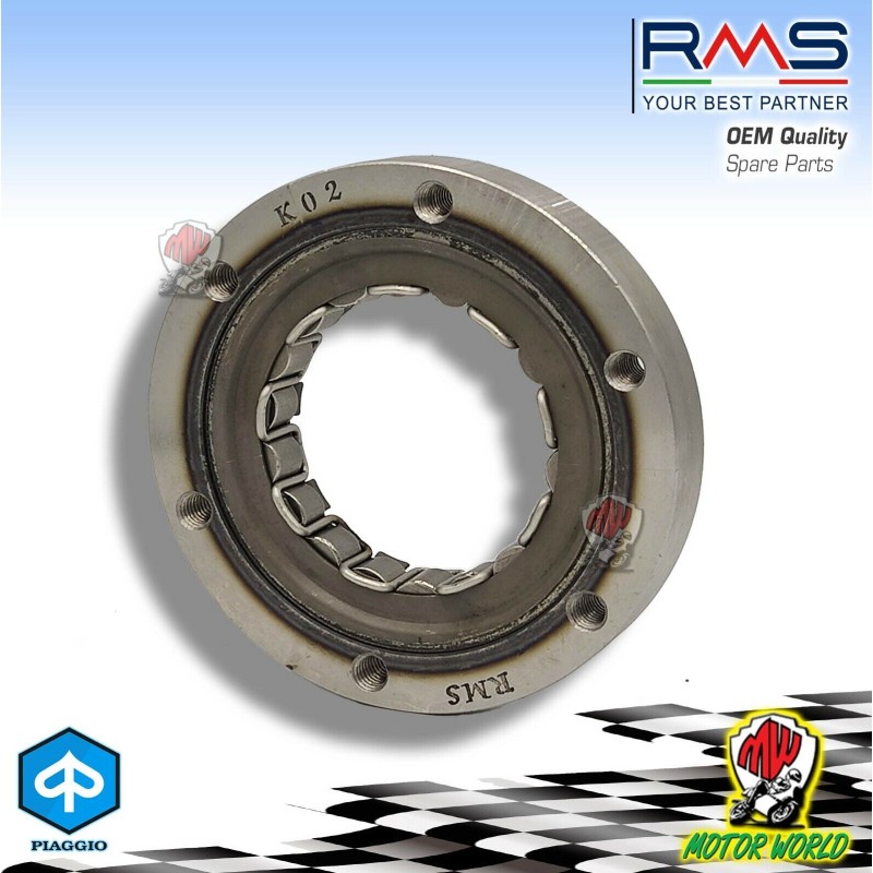 100300400 RUOTA LIBERA AVVIAMENTO RMS PIAGGIO X8  250 2005 2006 2007 2008