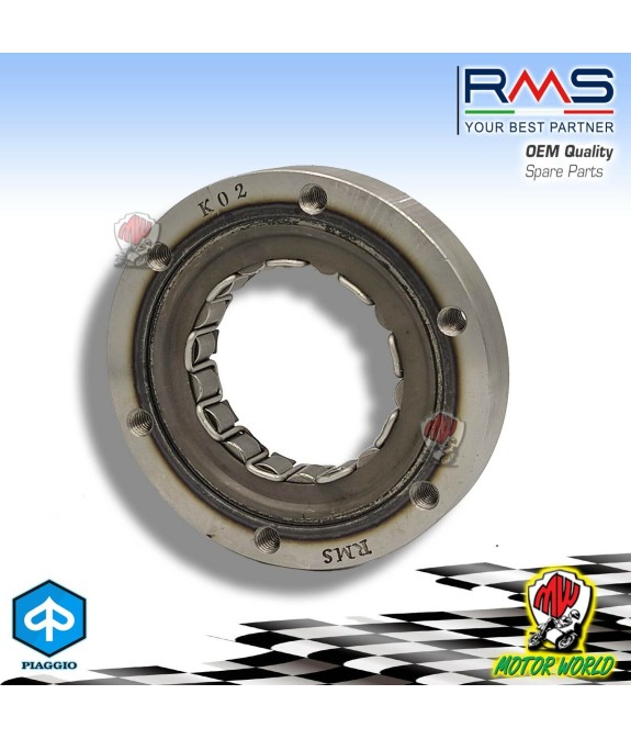 100300400 RUOTA LIBERA AVVIAMENTO RMS PIAGGIO X8  250 2005 2006 2007 2008