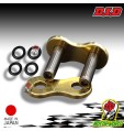 FALSA MAGLIA DI GIUNZIONE PER CHIUSURA CATENA 530 VX VX2 VX3 DID O-RING ORO