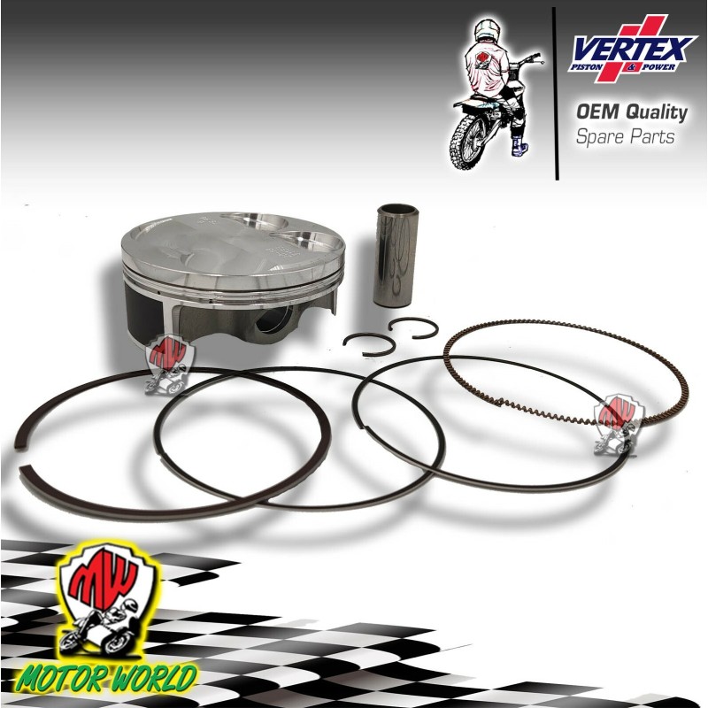 Pistone  Vertex KAWASAKI KX 250 F KXE 250 F Compr 13,8:1 2015-16 mm 76,96