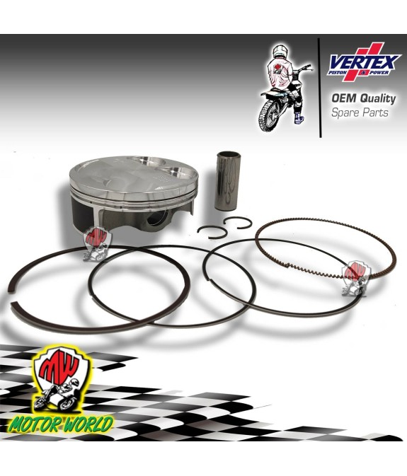 Pistone  Vertex KAWASAKI KX 250 F KXE 250 F Compr 13,8:1 2015-16 mm 76,96
