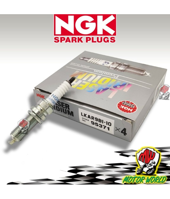 2 CANDELE LASER NGK LKAR9BI-10 KTM Super Duke R 1290 2014 2015 2016 2017 2018