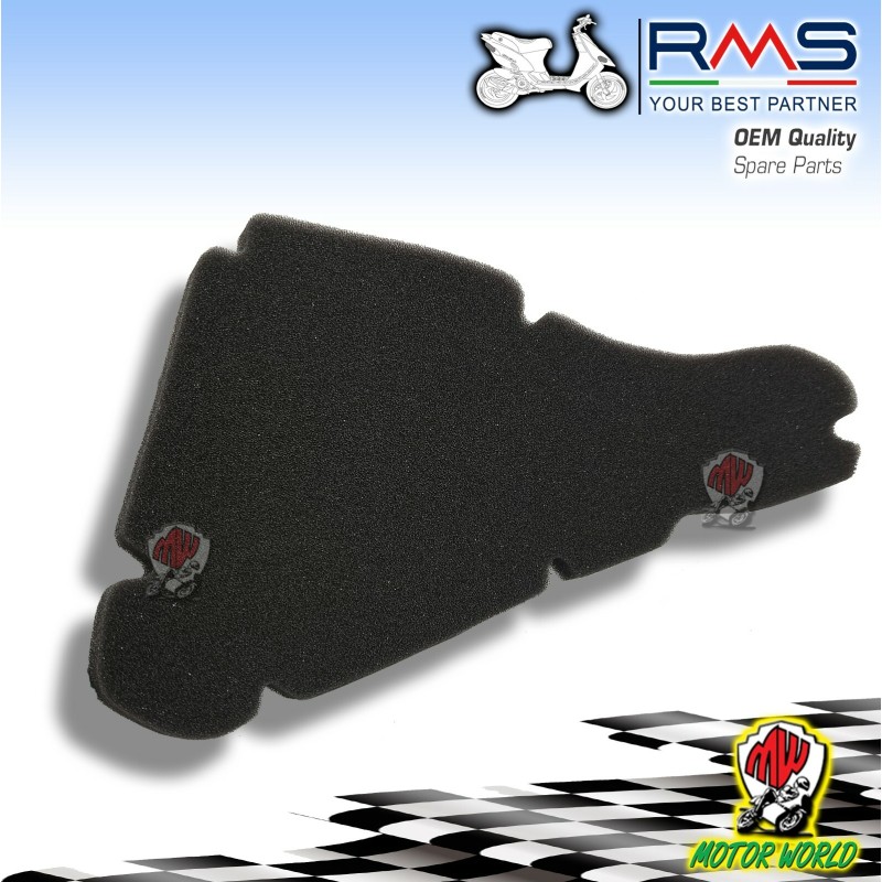 100600091 FILTRO ARIA RMS PIAGGIO NRG RST MC2 50 1996 1997 1998