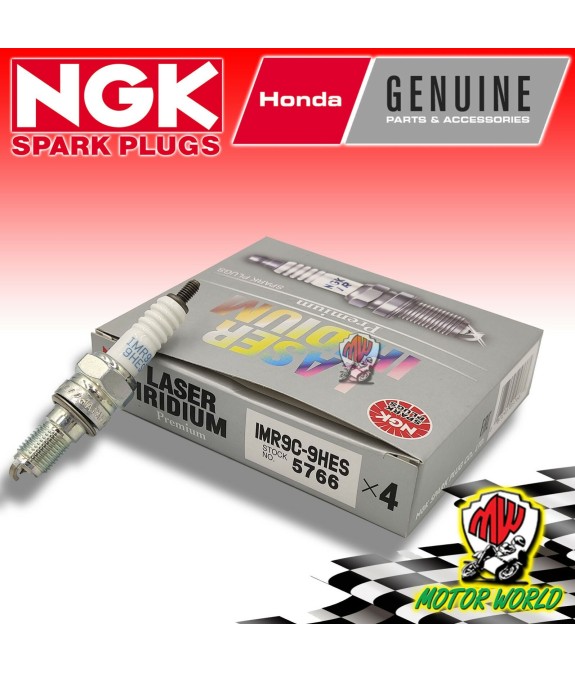 4 CANDELE NGK LASER IRIDIUM IMR9C-9HES Per HONDA CBR 10000 Fireblade SP ABS 2016
