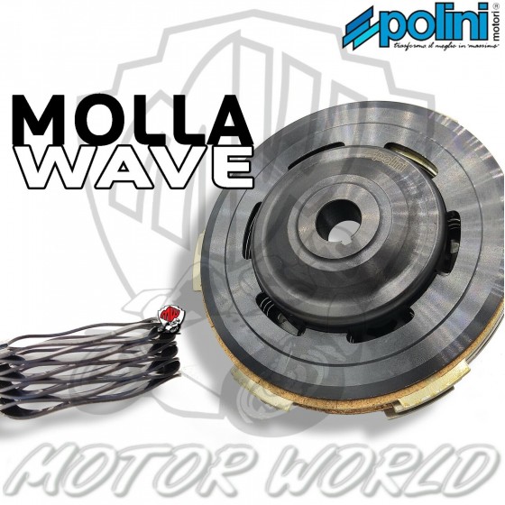 POLINI Frizione 4 Dischi For Race Molla Wave 230.0502 Ape Vespa Special 50 PK XL