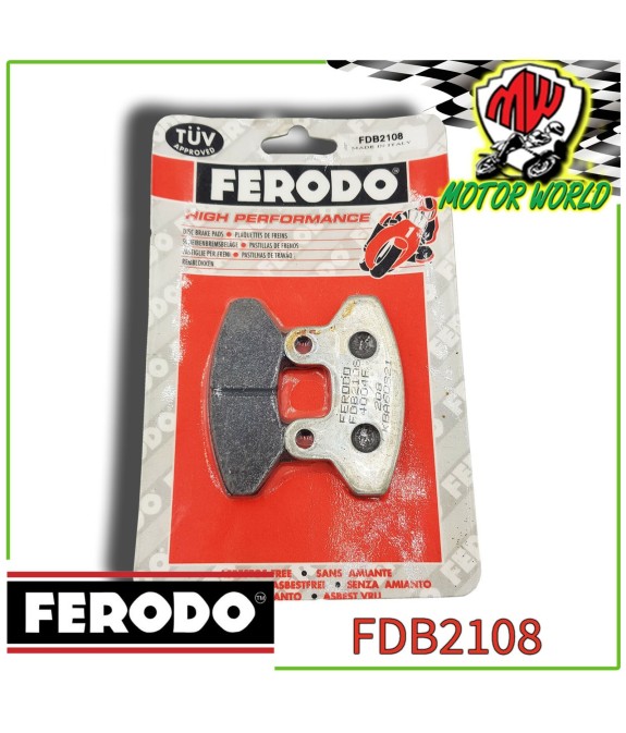 FDB2108 PASTIGLIE FRENO ANTERIORI FERODO SYM VS 125 2006 IN POI