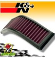 FILTRO ARIA RACING SPORTIVO LAVABILE K&N per KAWASAKI ZX-10 R 1000 Ninja 2007
