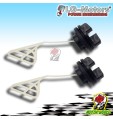 KIT 2 TAPPI OLIO CATENA BENZINA CARBURANTE PER MOTOSEGA DA POTATURA 25 CC CINESE