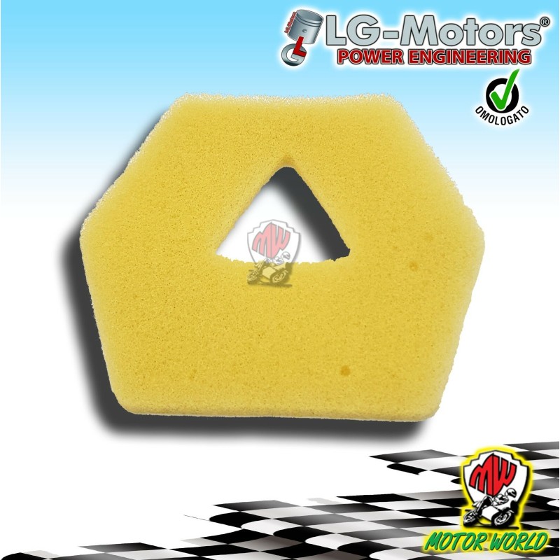 FILTRO ARIA IN SPUGNA ELEMENTO FILTRANTE MOTOSEGA 25 CC 2500 POTATURA