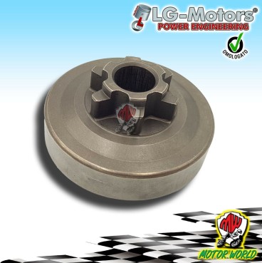 CAMPANA TRASMISSIONE 3/8'' TRE OTTAVI MOTOSEGA 25 CC 2500 POTATURA IMPORTAZIONE