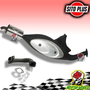 0572 MARMITTA SITO PLUS PIAGGIO NRG POWER VESPA DNA TYPHOON