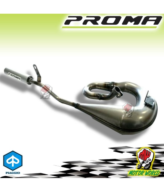 MARMITTA SERPENTONE PROMA CIRCUIT PRO ESPANSIONE RACING PIAGGIO CIAO - BRAVO 50