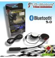 CUFFIA AURICOLARE HELMET BLUETOOTH 5.0 HEADSET PER CASCO INTERNO MOTO