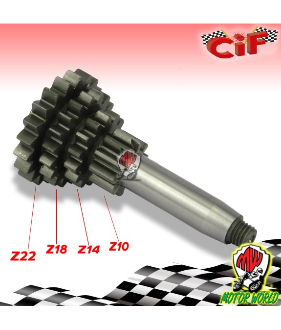 6510 INGRANAGGIO QUADRUPLO VESPA 50 SPECIAL 125 PRIMAVERA ET3 PIAGGIO