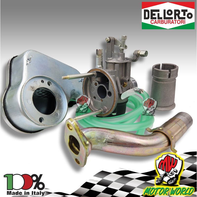 KIT CARBURATORE 19 COMPLETO DELLORTO PIAGGIO VESPA 125 PRIMAVERA / 125 ET3