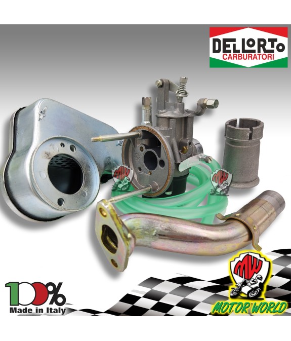 KIT CARBURATORE 19 COMPLETO DELLORTO PIAGGIO VESPA 125 PRIMAVERA / 125 ET3