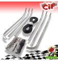LISTELLI STRISCE PEDANA VESPA PX 125 150 200 PRIMA SERIE