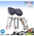 3 CLINDRETTI SERRATURA STERZO SELLA BAULETTO PIAGGIO VESPA PK XL PLURIMATIC 50
