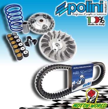 KIT VARIATORE HI-SPEED + CINGHIA POLINI VESPA GTS 150 ie 4T 2017 2018 2019 2020