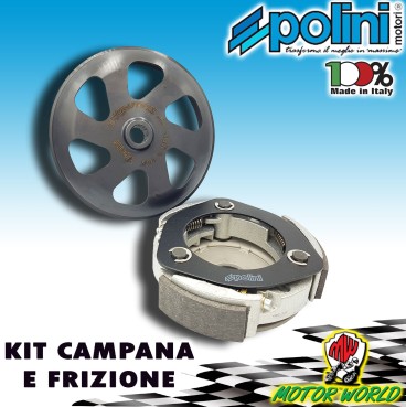 CAMPANA + FRIZIONE POLINI PIAGGIO VESPA GTS 150 ie 4T LC euro 4 2020