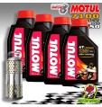 KIT TAGLIANDO 4L OLIO MOTUL 7100 15W50 MOTO GUZZI V9 Roamer 850 2019 2020