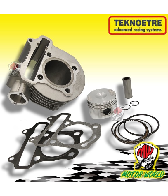 KIT ETRE GRUPPO TERMICO CILINDRO IN ALLUMINIO 52,4mm KYMCO VIVIO 125 150 2000