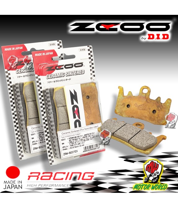 PASTIGLIE ANTERIORI CERAMICA ZCOO DID MV AGUSTA T3 800 SCS 2019