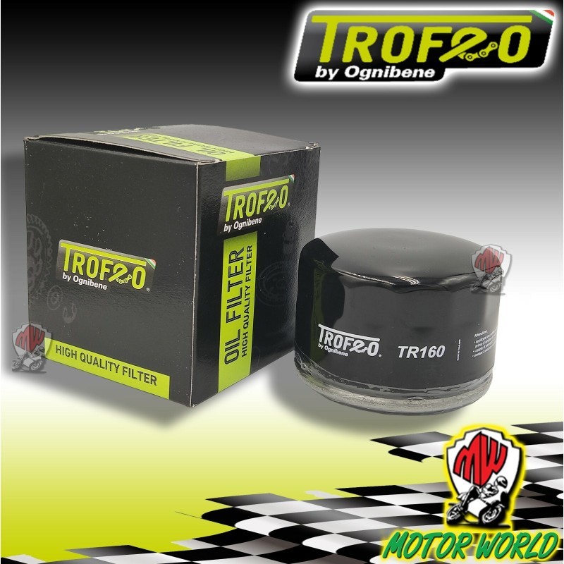 22TR160 FILTRO OLIO ORIGINALE TROFEO Husqvarna 900 Nuda R  2011 2012 2013 2014