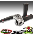 Domino Comando gas rapido per motorino vintage. Con manopola nera in Alluminio