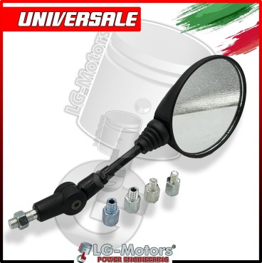 COPPIA SPECCHIETTI PIEGHEVOLI BCR PER MOTO  MOTO CROSS  SCOOTER