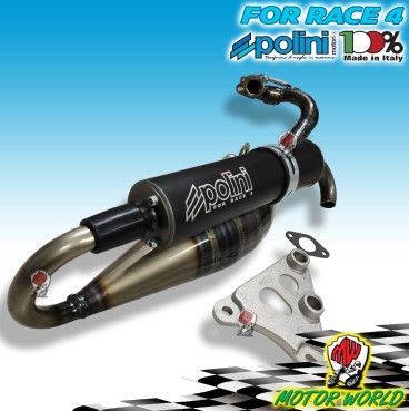 MARMITTA POLINI FOR RACE 4 200.0297 MALAGUTI F15 LC FIRE FOX