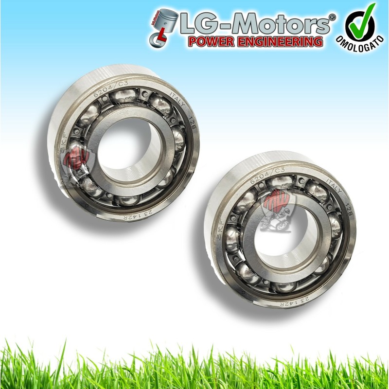 KIT 2 CUSCINETTI DI BANCO PER SCUOTITORI MISURE 35 X 11 X 15