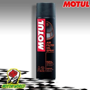 MOTUL A2 OLIO LUBRIFICANTE PER FILTRI ARIA MOTO CROSS AIR FILTER OIL SPRAY 400ML