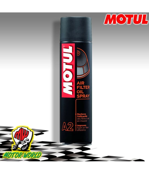MOTUL A2 OLIO LUBRIFICANTE PER FILTRI ARIA MOTO CROSS AIR FILTER OIL SPRAY 400ML