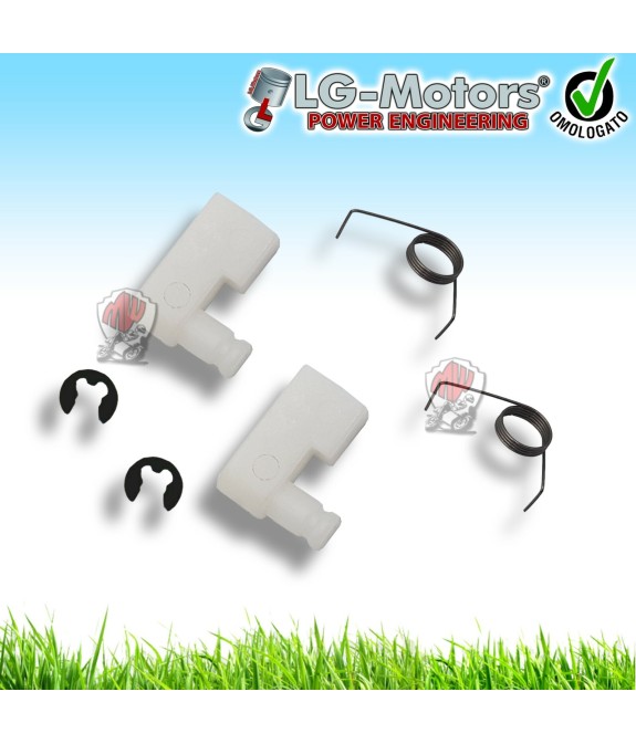  MOTOSEGA Volano Starter Molle & Clip Kit Pezzi Di Ricambio Per Cinese 45CC 52CC