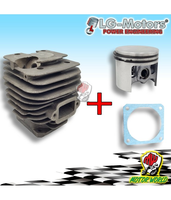KIT CILINDRO PISTONE FASCE SPINOTTO FERMI MOTOSEGA GRANDE 72 CC MS381 MS038