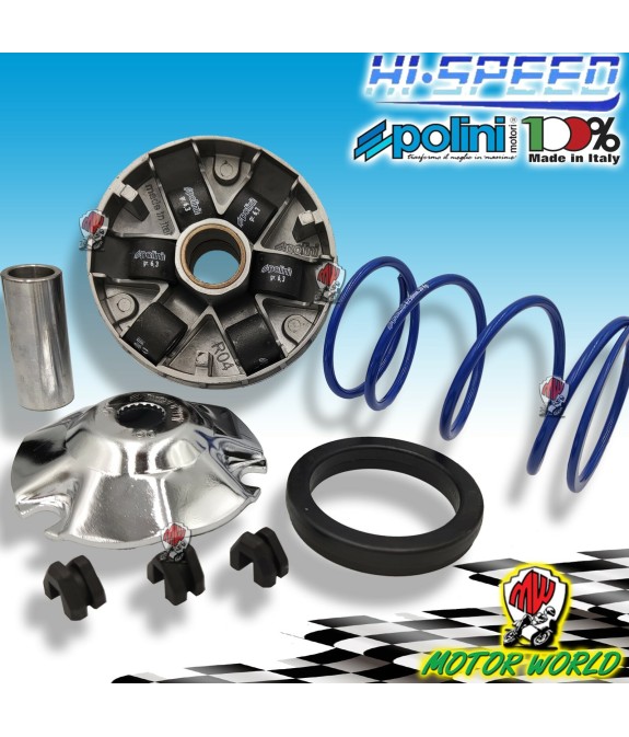 VARIATORE POLINI HI-SPEED 6 RULLI 241672  APRILIA MOJITO 50 2T Piaggio
