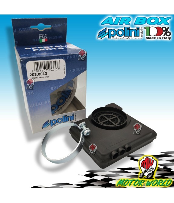 SCATOLA FILTRO ARIA RACING SPORT POLINI PIAGGIO BOXER BRAVO SI CIAO GRILLO